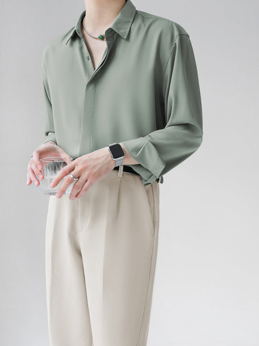 [HOHO] Simple Design Shirt st1120