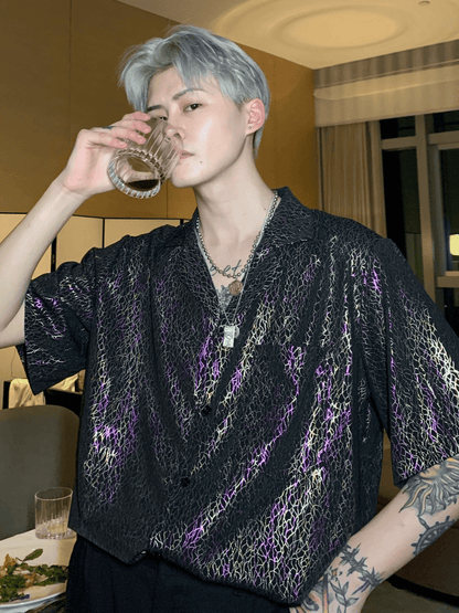 [CUIBUJU] high-end short-sleeved shirt st1795