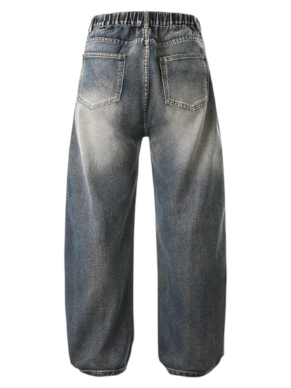 [DAZHONGMA] WASHED SABER-CUT JEANS st5053