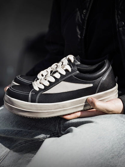 [MRA] VINTAGE BLACK LOW-TOPS st004