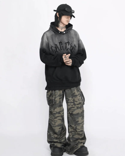 [Mz] loose niche high street hoodie st1885