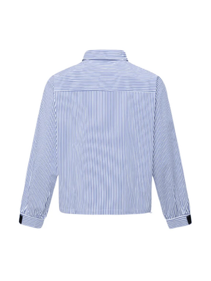 [MADWITCH] striped shirt jacket st1865