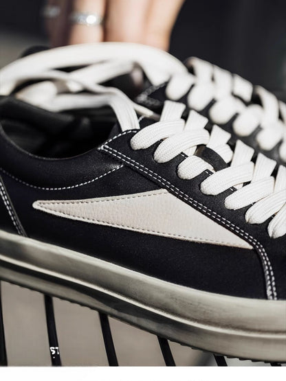 [MRA] VINTAGE BLACK LOW-TOPS st004