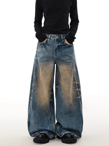 [MRNEARLY] aged jeans st1843