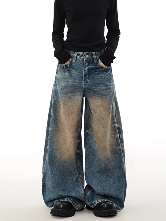 [MRNEARLY] aged jeans st1843