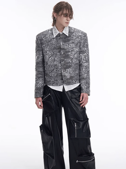[STARTEXCEEDEND]Light luxury perfume jacket st1875