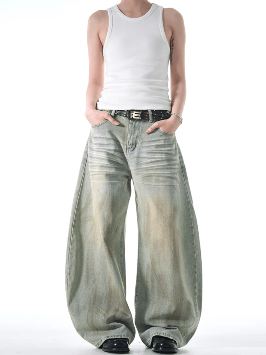 [MADWITCH] loose casual jeans st1866