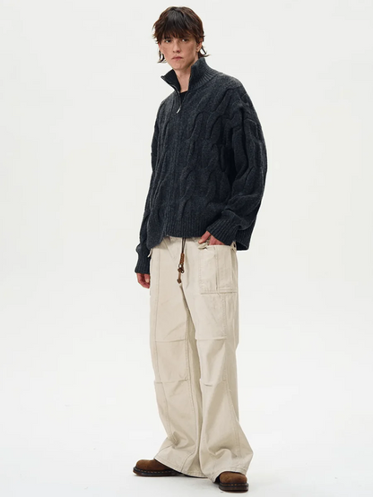 [MADWITCH] turtleneck sweater st1863