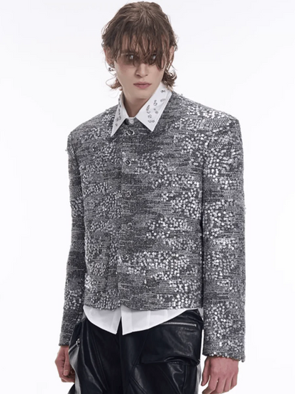 [STARTEXCEEDEND]Light luxury perfume jacket st1875