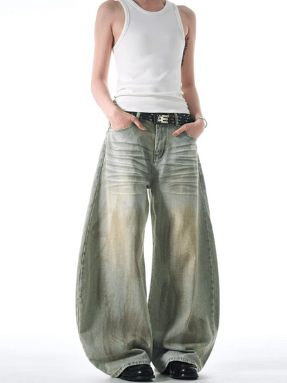[MADWITCH] loose casual jeans st1866