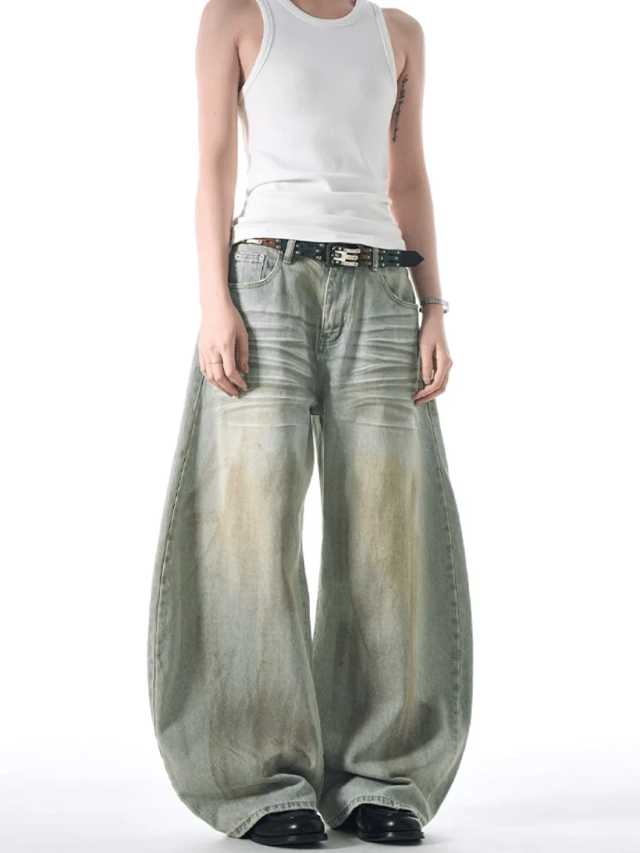 [MADWITCH] loose casual jeans st1866