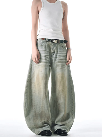 [MADWITCH] loose casual jeans st1866