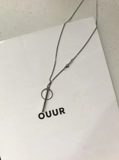 [MRCYC] SILVER NECKLACE st1020